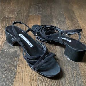 Manolo Blahnik black sandals